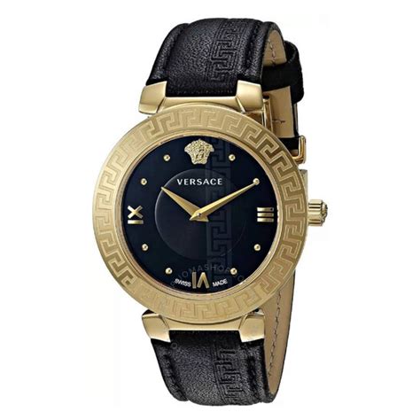 Versace Daphnis Quartz Black Dial Ladies Watch V16050017